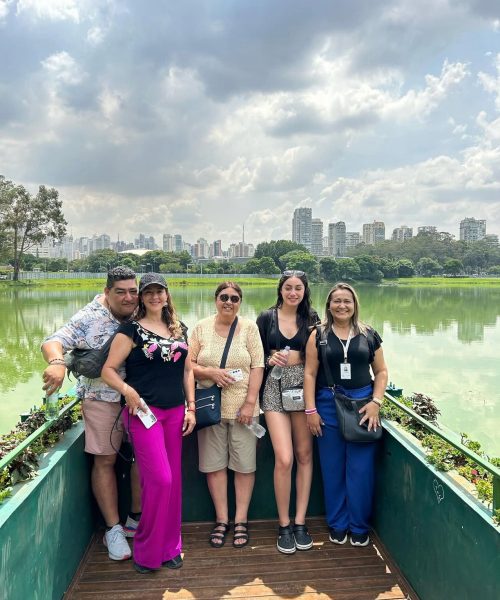 Turistas Chilenos-Parque Ibirapuera
