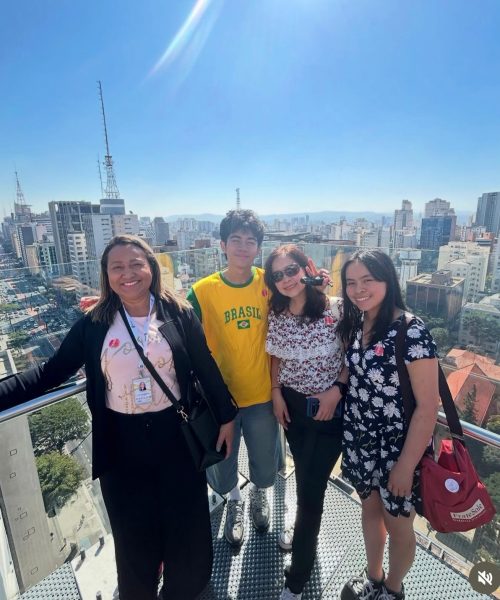 Turistas Filipinos-Mirante Sesc Av. Paulista